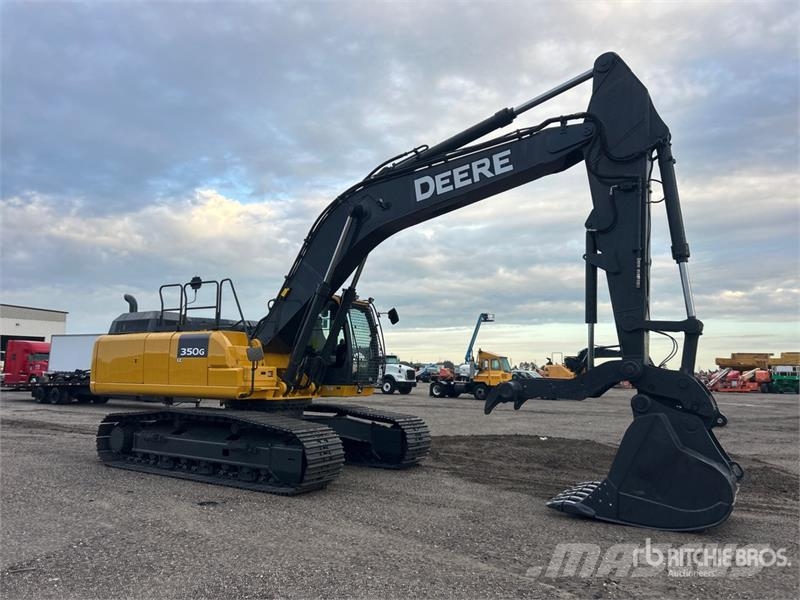 John Deere 350G LC Tracked Excavator حفارات زحافة