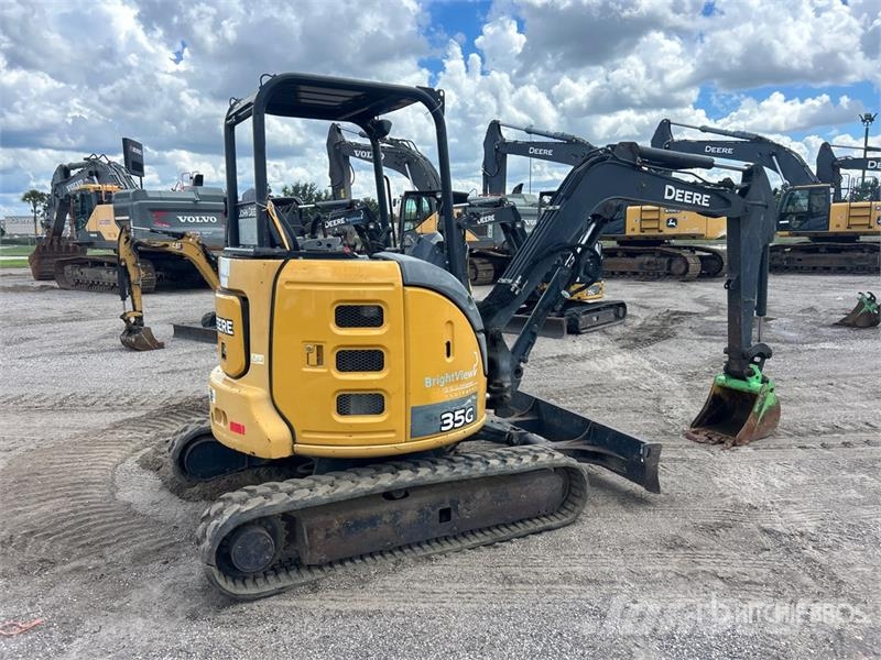 John Deere 35G حفارات صغيرة أقل من 7 طن (حفارات صغيرة)