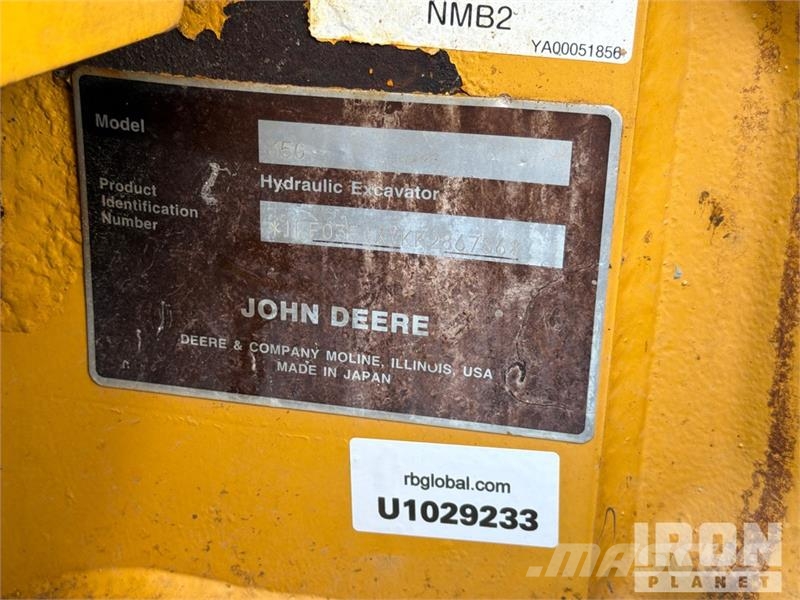 John Deere 35G Minigraafmachines < 7t
