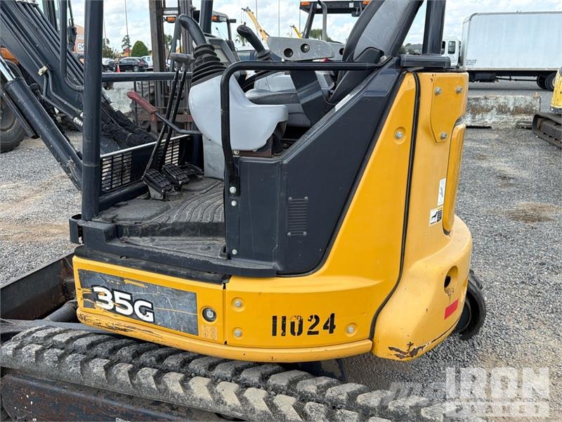 John Deere 35G Minigraafmachines < 7t