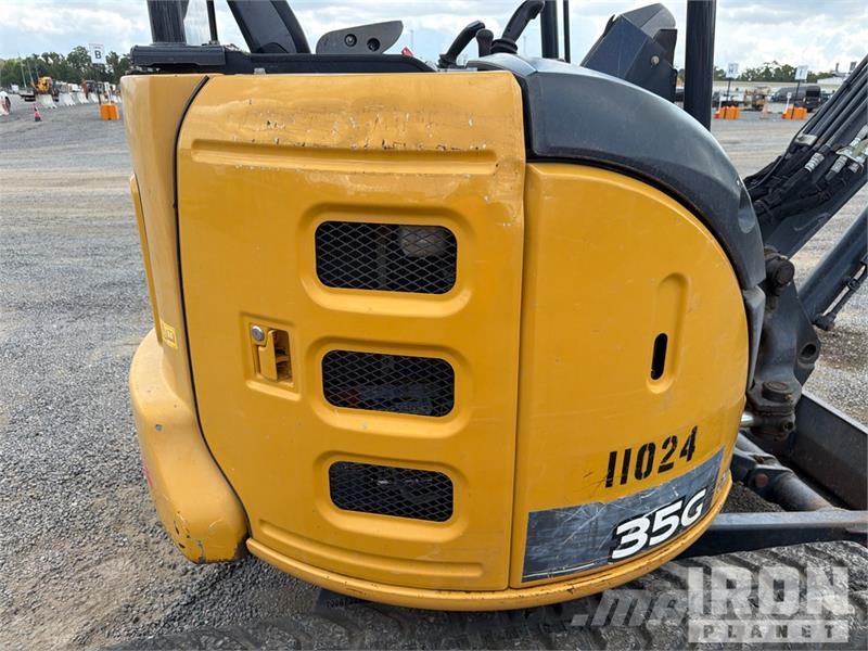 John Deere 35G Minigraafmachines < 7t