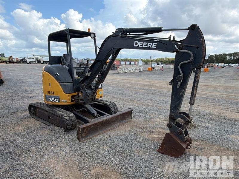 John Deere 35G Minigraafmachines < 7t