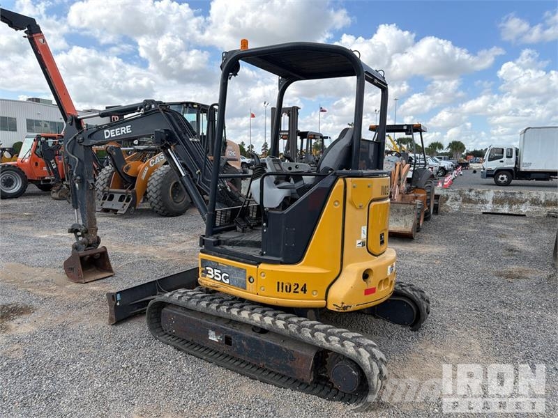 John Deere 35G Minigraafmachines < 7t