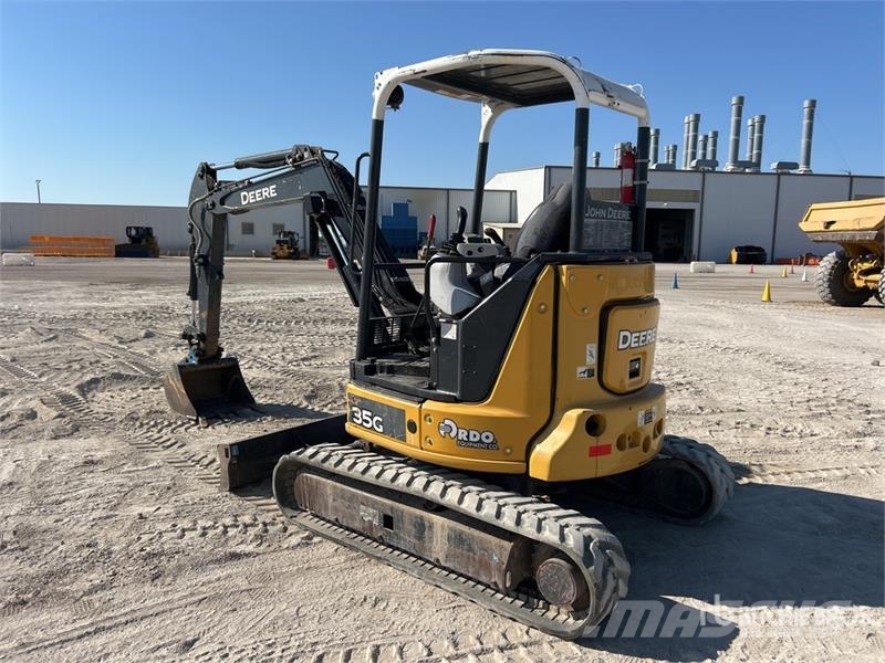 John Deere 35G Minigraafmachines < 7t