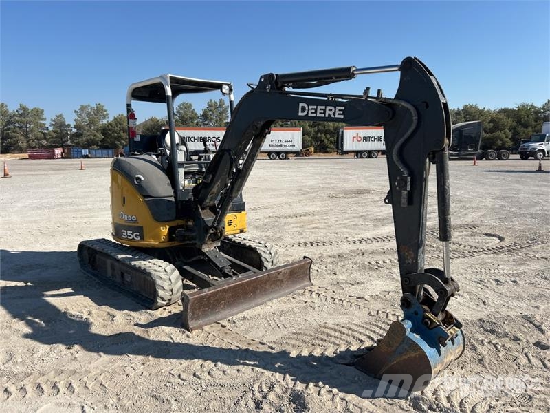 John Deere 35G Minigraafmachines < 7t