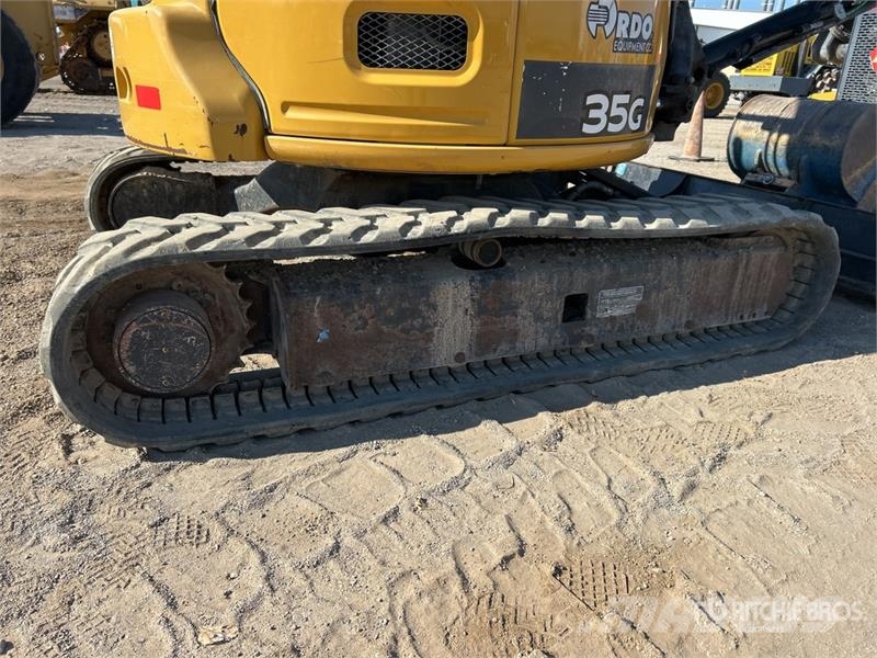 John Deere 35G Minigraafmachines < 7t