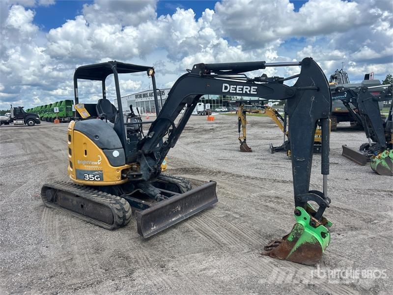 John Deere 35G حفارات صغيرة أقل من 7 طن (حفارات صغيرة)