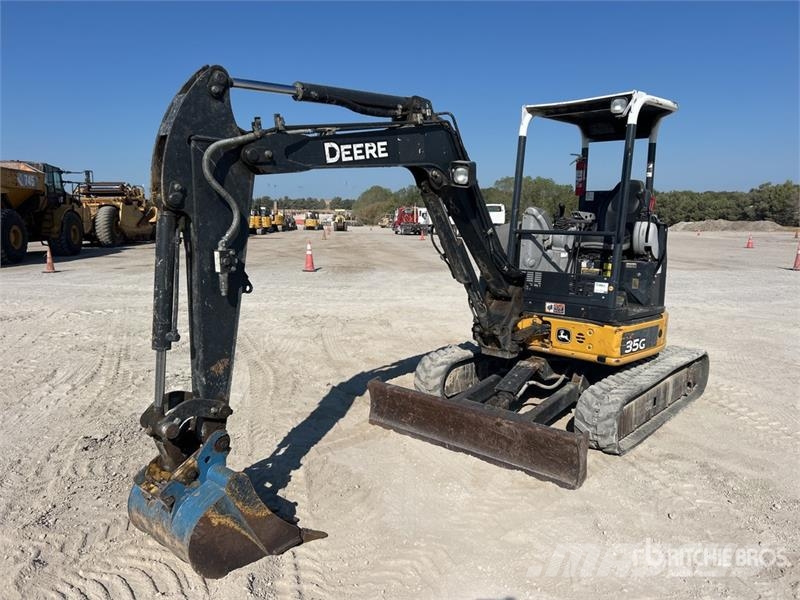 John Deere 35G Minigraafmachines < 7t