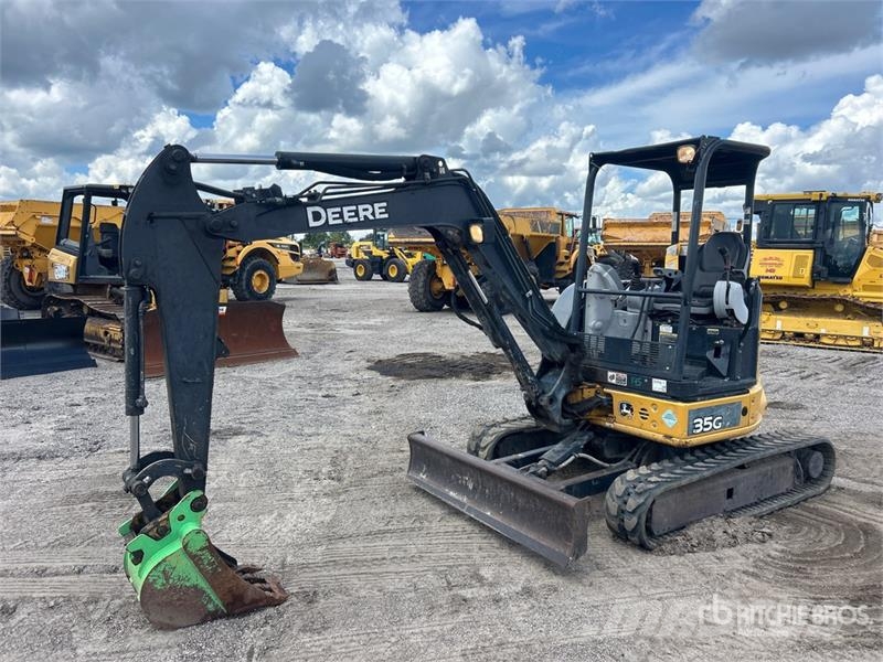 John Deere 35G حفارات صغيرة أقل من 7 طن (حفارات صغيرة)