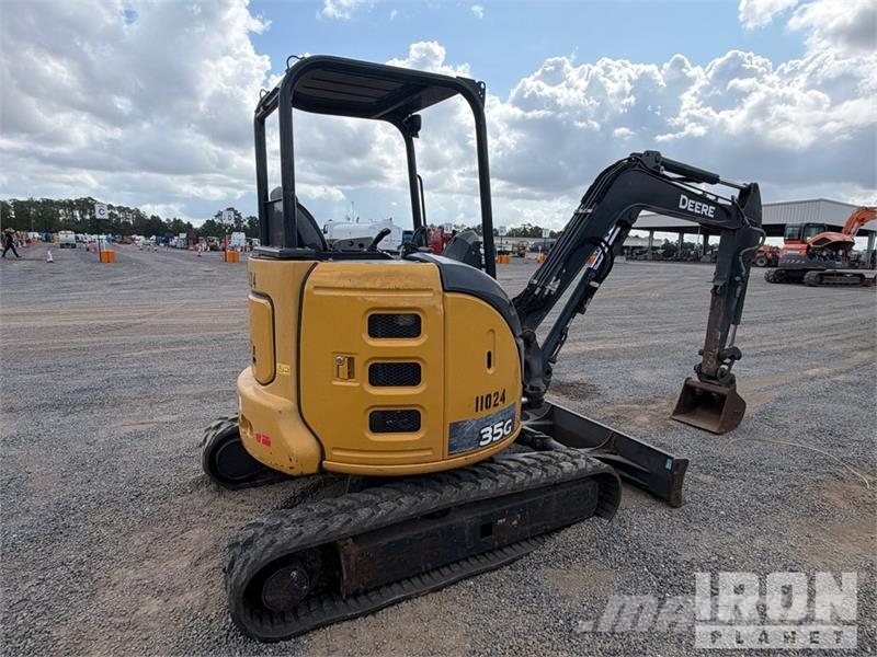 John Deere 35G Minigraafmachines < 7t
