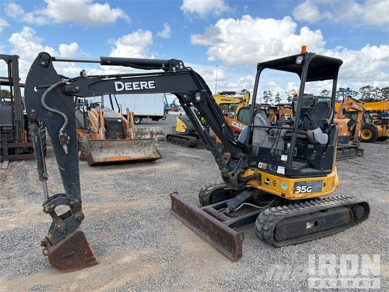 John Deere 35G Minigraafmachines < 7t