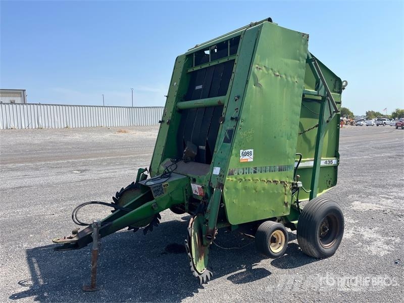 John Deere 435 محزمات مستديرة