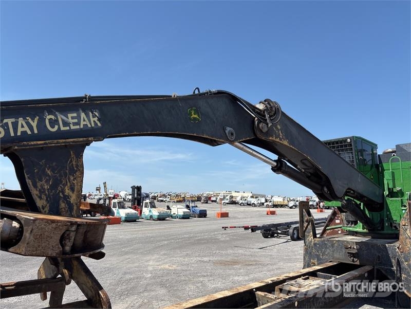 John Deere 437E Trailer Mounted Log Loader Incarcatoare forestiere