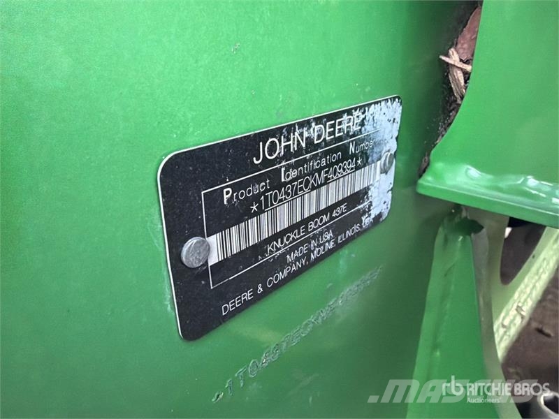 John Deere 437E Trailer Mounted Butt-n-Top Trailer Mounted Lo Горско стопанство - Други