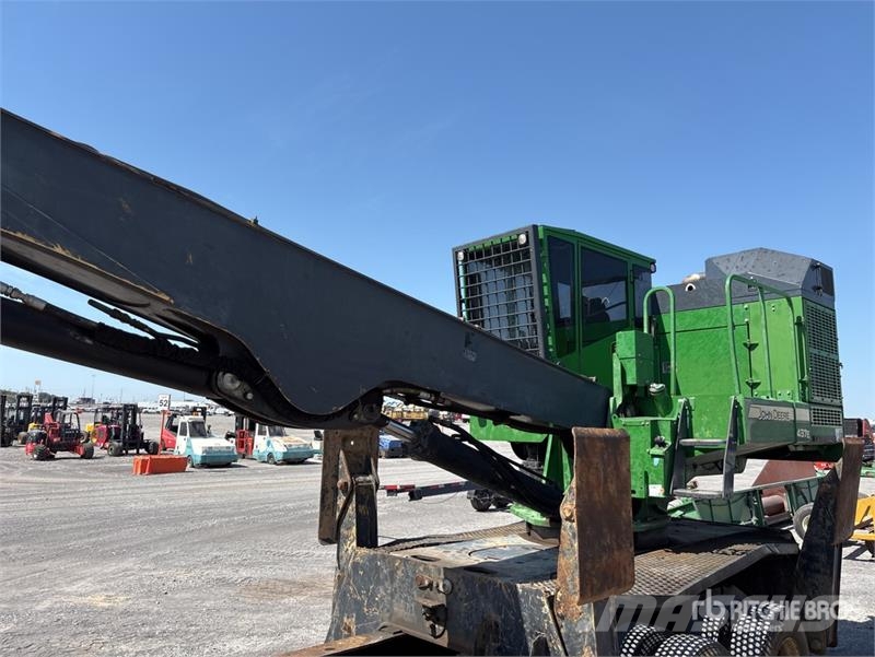 John Deere 437E Trailer Mounted Log Loader Incarcatoare forestiere