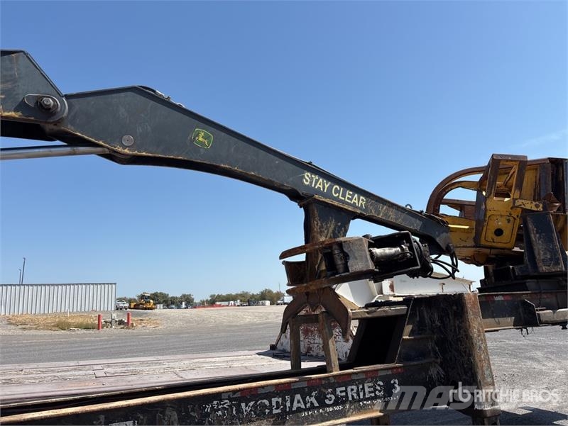 John Deere 437E Trailer Mounted Log Loader Incarcatoare forestiere
