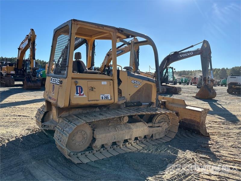 John Deere 450H LGP Crawler dozers