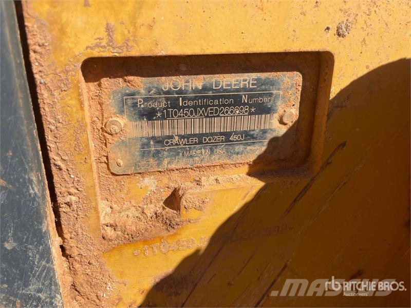 John Deere 450J LT Dozere Beltegående
