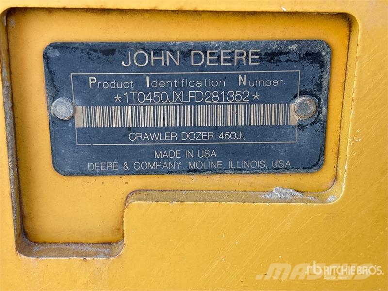 John Deere 450J LT Buldožerji goseničarji