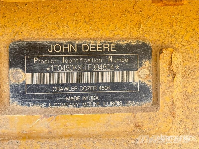 John Deere 450K Crawler Dozer 履带式推土机