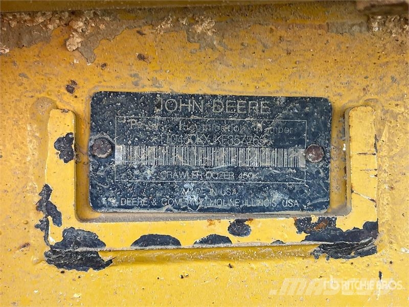 John Deere 450K Crawler Dozer Buldožeri gusjeničari
