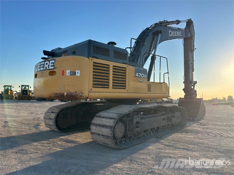 John Deere 470G LC Tracked Excavator Kāpurķēžu ekskavatori