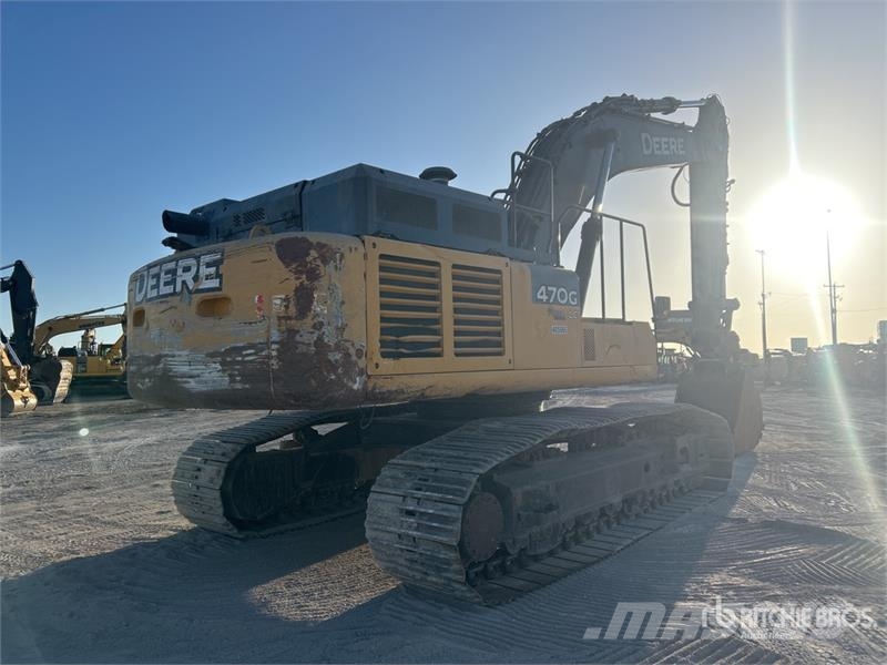 John Deere 470G LC Tracked Excavator Crawler excavators