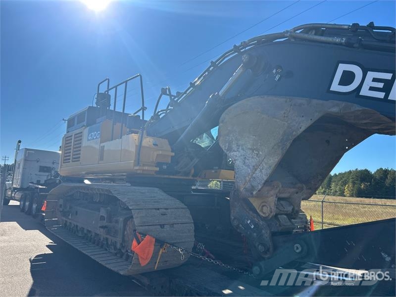 John Deere 470G LC Tracked Excavator Crawler excavators