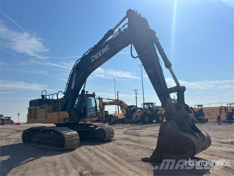 John Deere 470G LC Tracked Excavator Raupenbagger