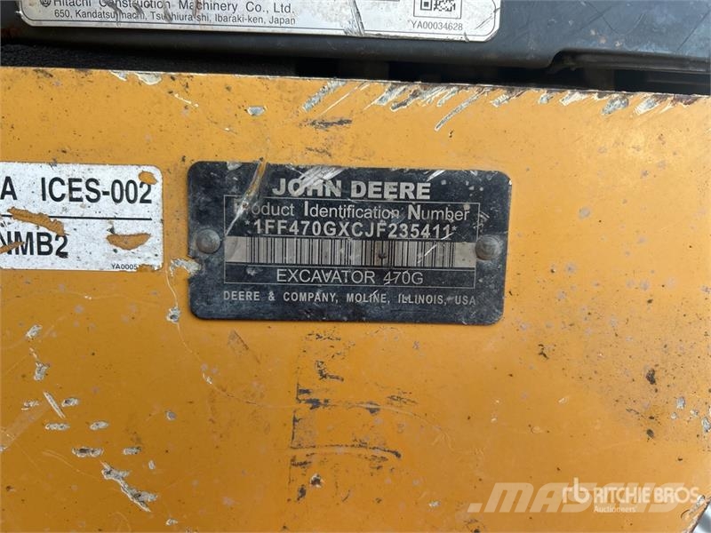 John Deere 470GLC Tracked Excavator Raupenbagger