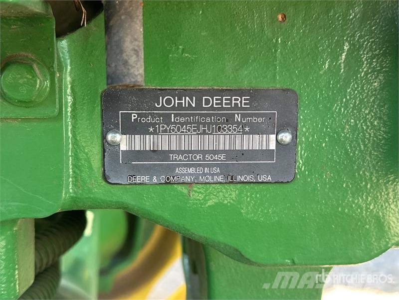 John Deere 5045E 4WD Tractor Tractors
