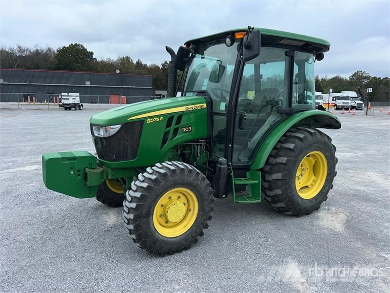 John Deere 5075E Kompakt traktorok