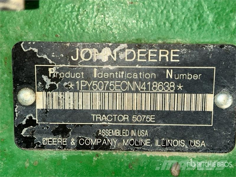 John Deere 5075E Manji traktori