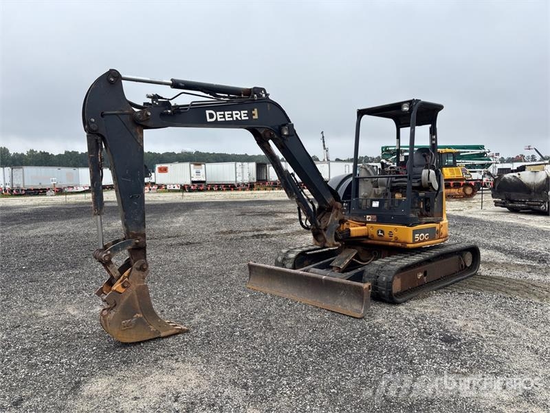 John Deere 50G Miniescavatori