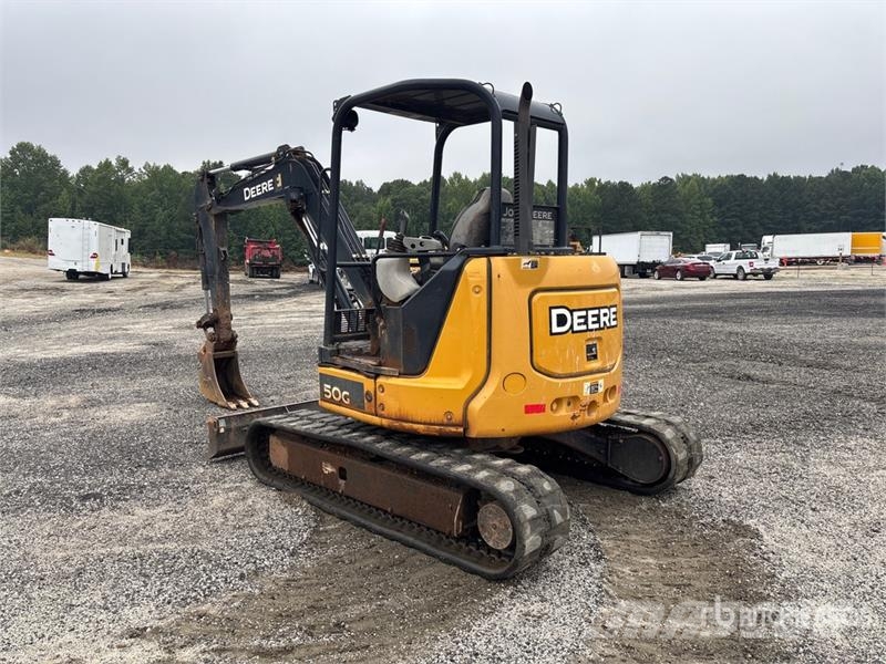 John Deere 50G Miniescavatori