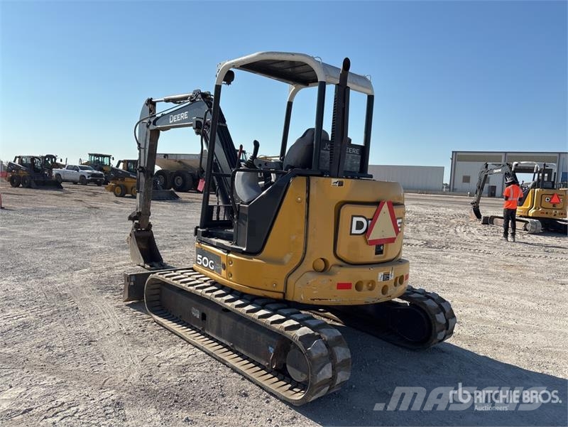 John Deere 50G Εκσκαφάκι (διαβολάκι) < 7t