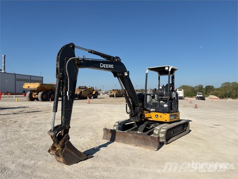 John Deere 50G Εκσκαφάκι (διαβολάκι) < 7t