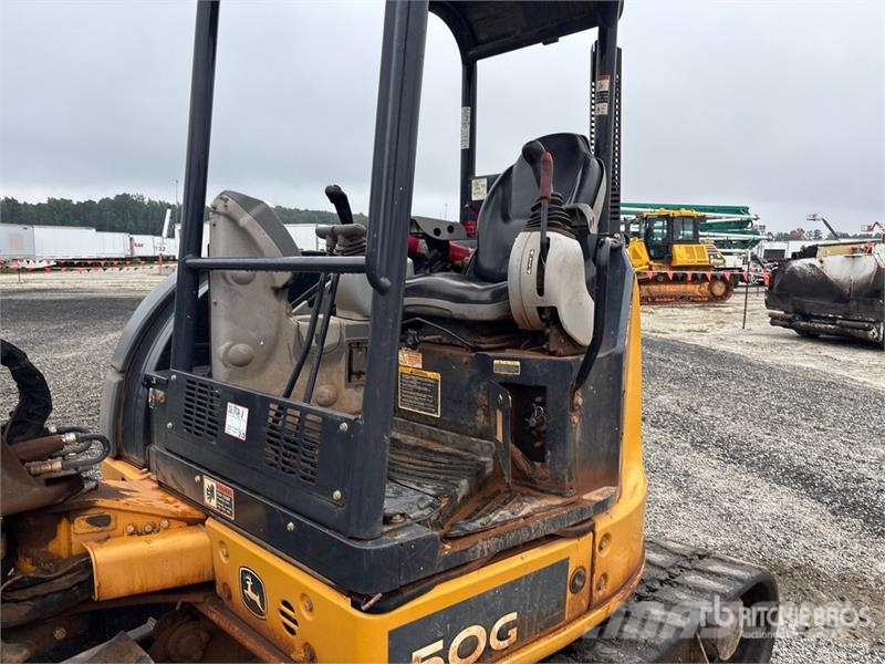 John Deere 50G Miniescavatori