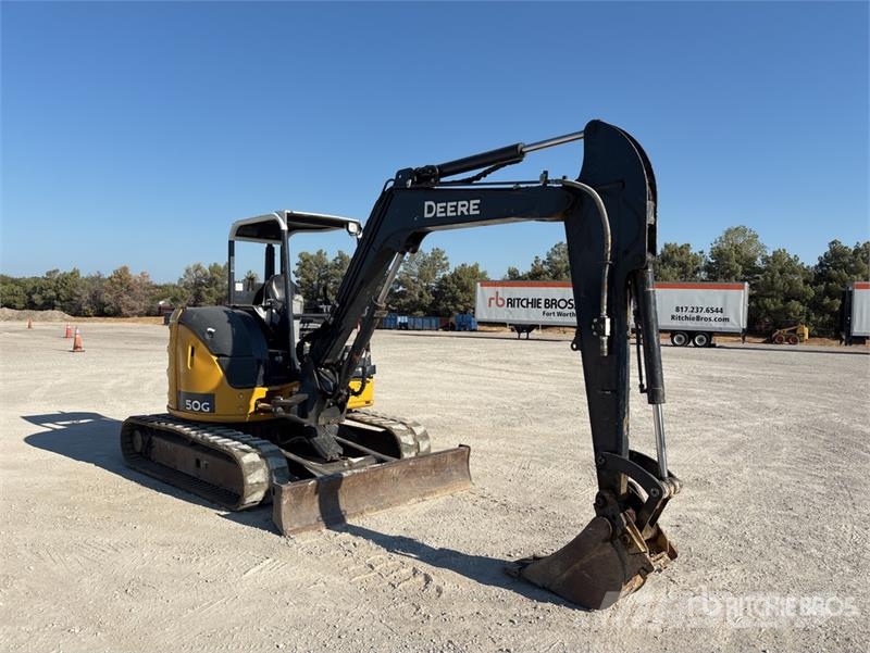 John Deere 50G Εκσκαφάκι (διαβολάκι) < 7t