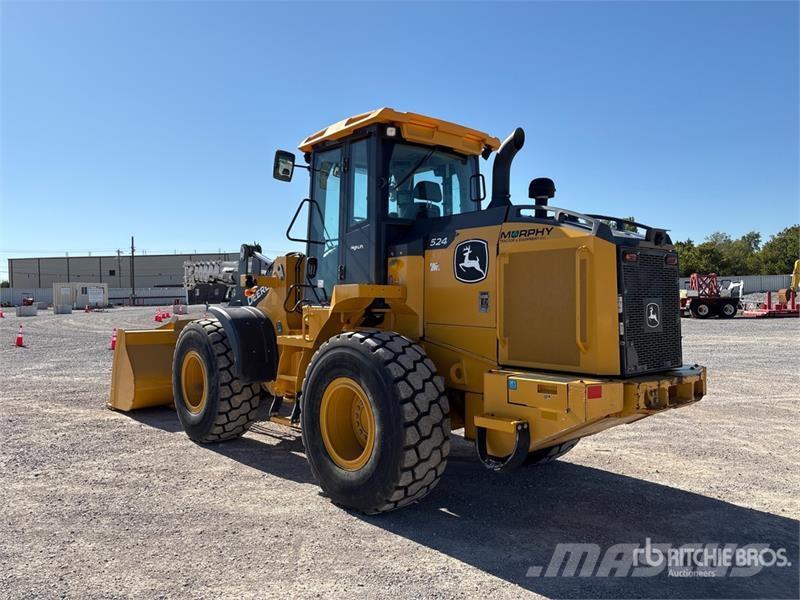 John Deere 524 P-Tier Læssemaskiner på hjul