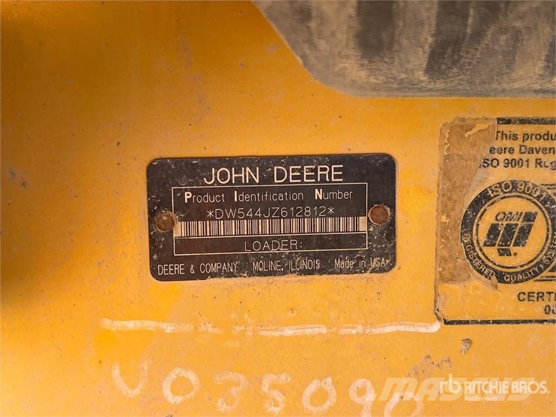 John Deere 544J Wheel Loader Kolesni nakladalci