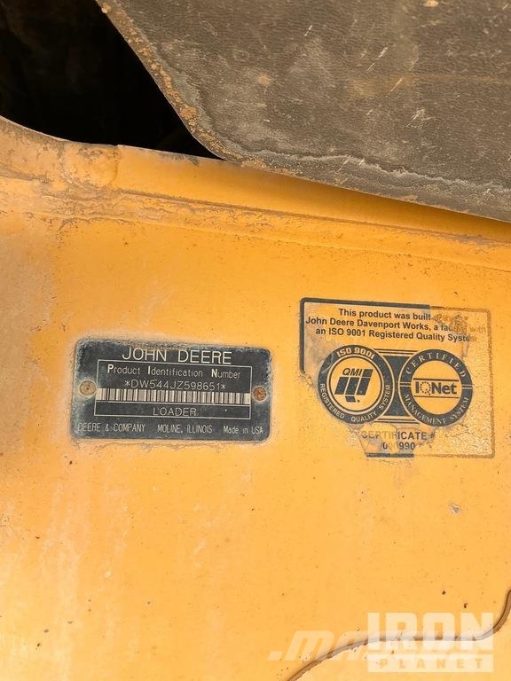 John Deere 544J Wheel Loader Wheel loaders
