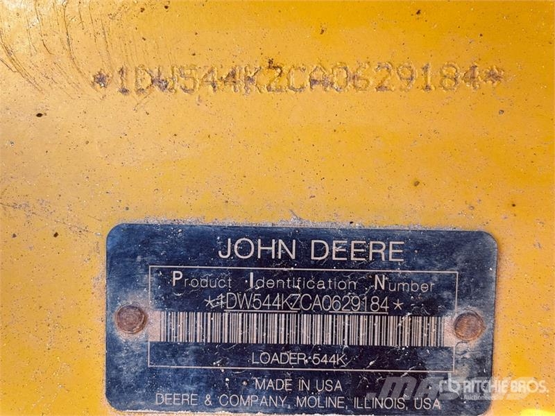 John Deere 544K Pás carregadoras de rodas