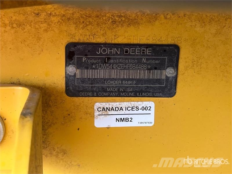 John Deere 544K-II Wheel Loader Tekerlekli yükleyiciler