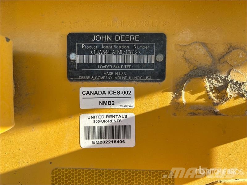 John Deere 544P Wheel Loader Pyöräkuormaajat