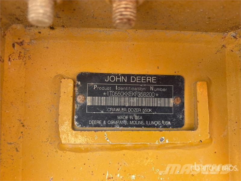 John Deere 550K Crawler Dozer Buldooserid