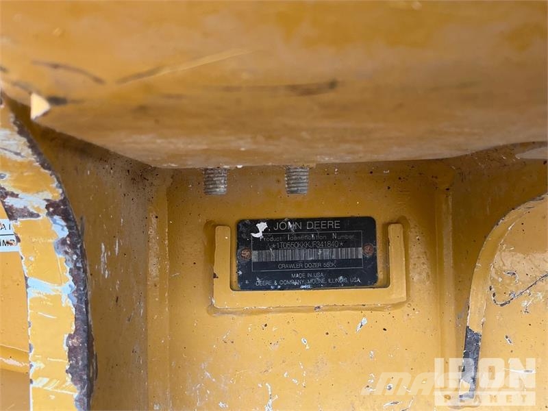 John Deere 550K Crawler Dozer Kāpurķēžu buldozeri