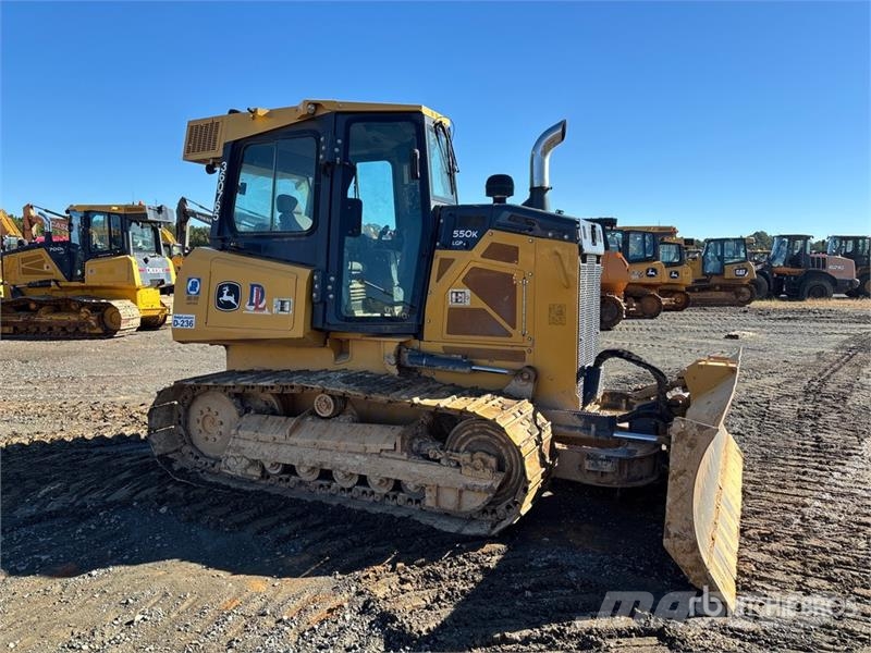 John Deere 550K Crawler Dozer Гусеничні бульдозери