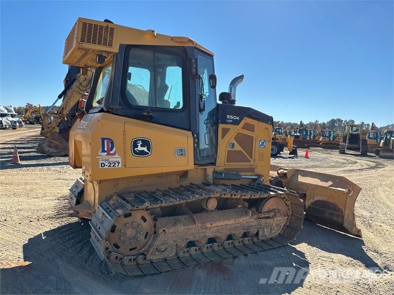 John Deere 550K Crawler Dozer Pásové dozery