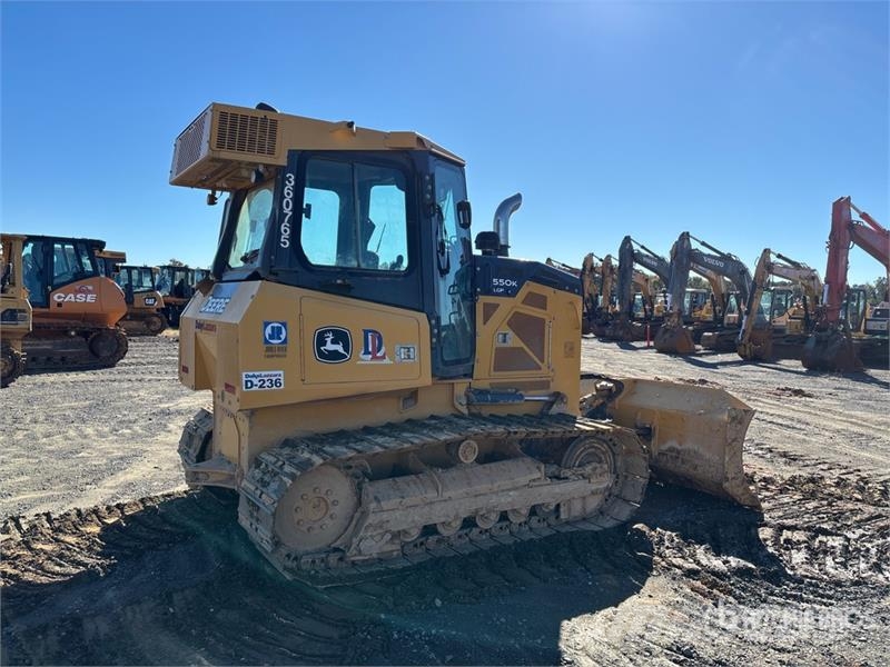 John Deere 550K Crawler Dozer Гусеничні бульдозери